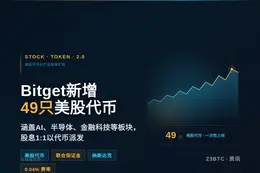 Bitget新增49只美股代币合约