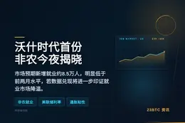 沃什时代首份非农今夜揭晓