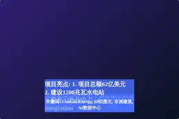 Convalt Energy砸62亿美元，非洲建水电+数据中