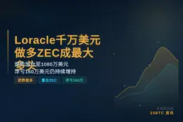 Loracle千万美元买ZEC成最大主力