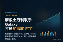摩根士丹利携手Galaxy Digital打通加密货币转ET