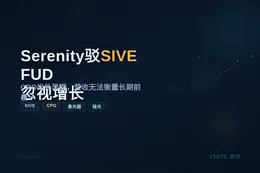 Serenity驳SIVE FUD忽视增长