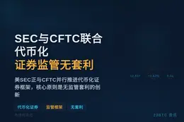 SEC与CFTC联合代币化证券监管无套利