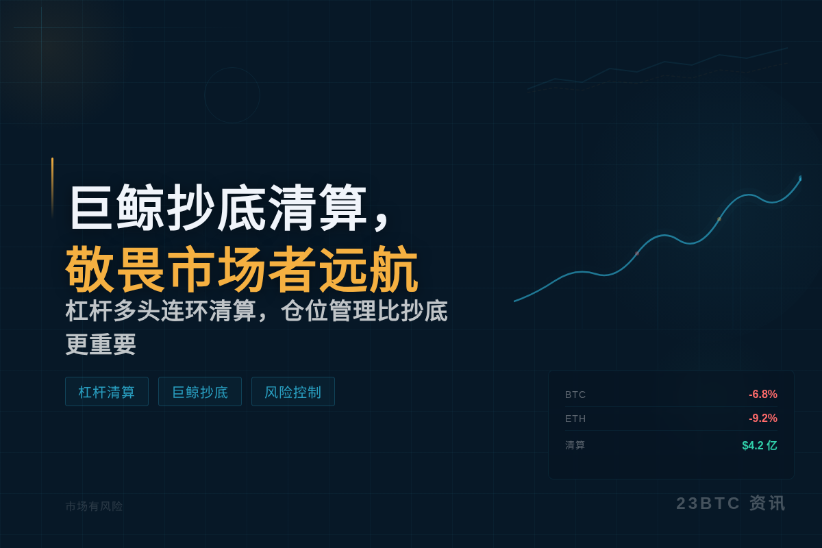 巨鲸抄底清算，敬畏市场者远航