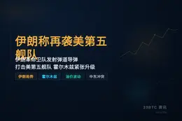 伊朗称再袭美第五舰队