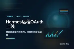 Hermes新版桌面远程OAuth上线