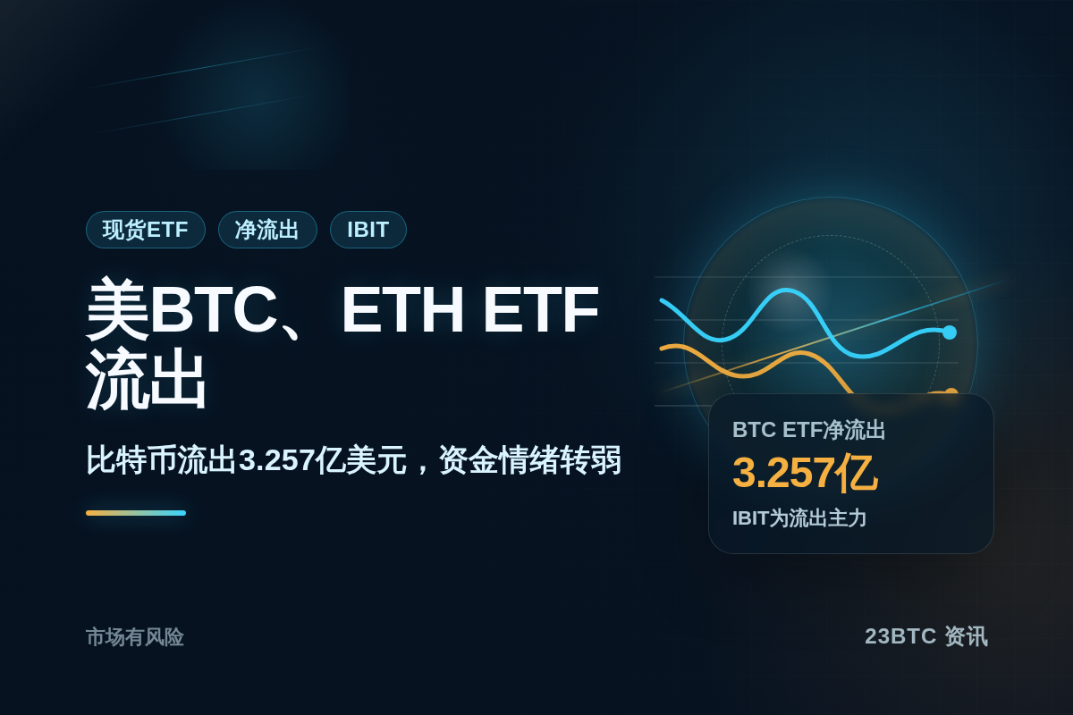 美BTC、ETH现货ETF再净流出插图1 美BTC、ETH现货ETF再净流出