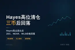 Hayes高位清仓三币后回落