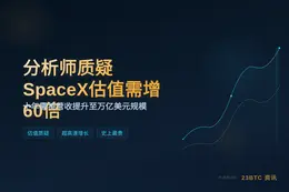 分析师质疑SpaceX估值：十年需增60倍史无前例