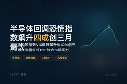 半导体回调恐慌指数飙升四成创三月来最大