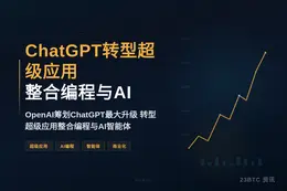 ChatGPT转型超级应用整合编程与AI