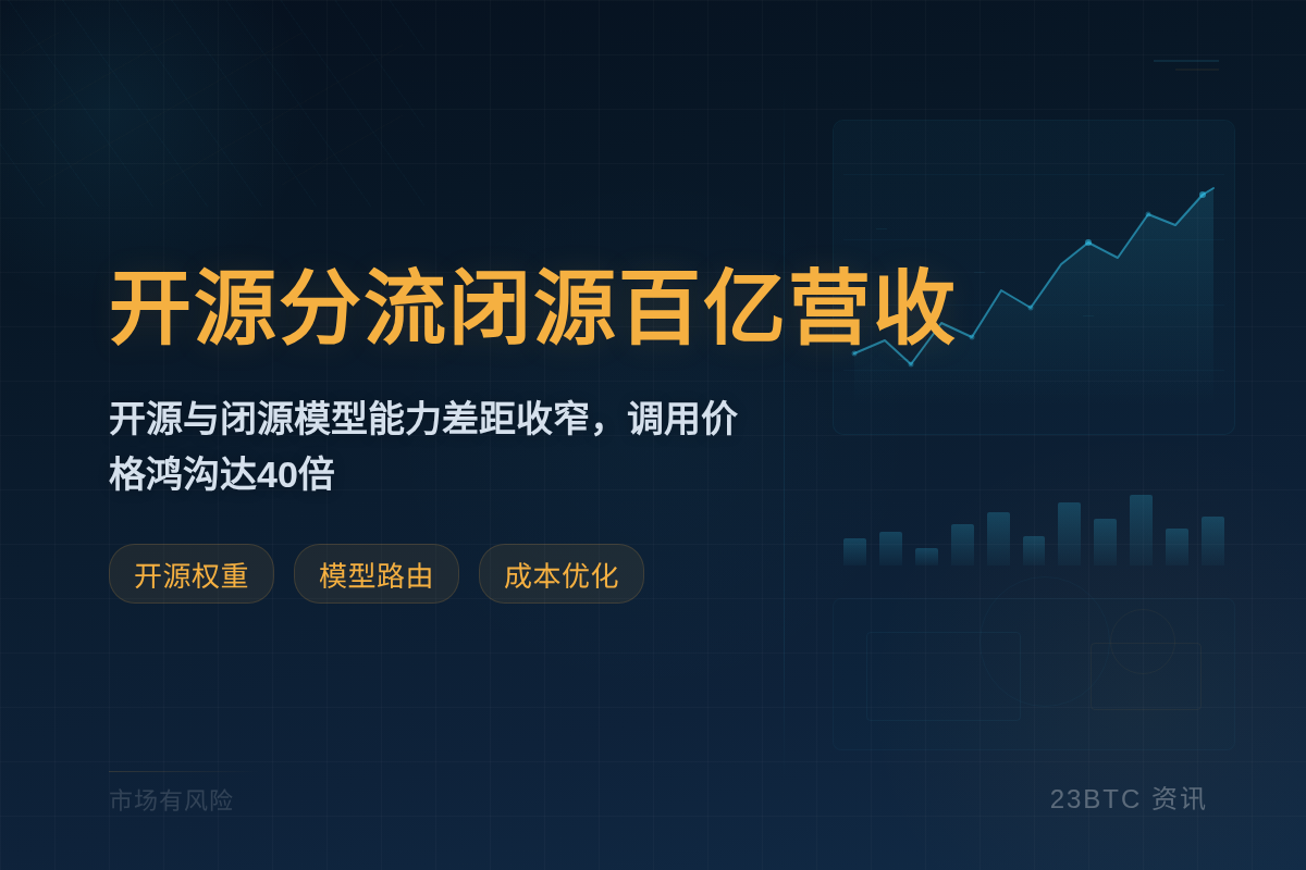 开源分流闭源百亿营收