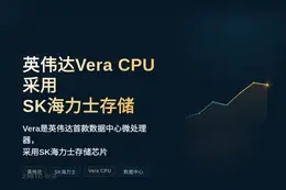 英伟达Vera CPU采用SK海力士存储
