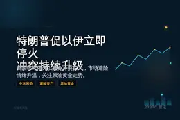 特朗普促以伊立即停火 冲突持续升级