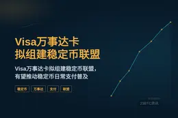Visa万事达卡与两大稳定币平台谈合作