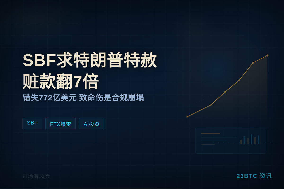 SBF求特朗普特赦赃款翻7倍插图1 SBF求特朗普特赦赃款翻7倍