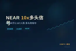 2026-06-08 20:41:35 NEAR多头10x交易信号