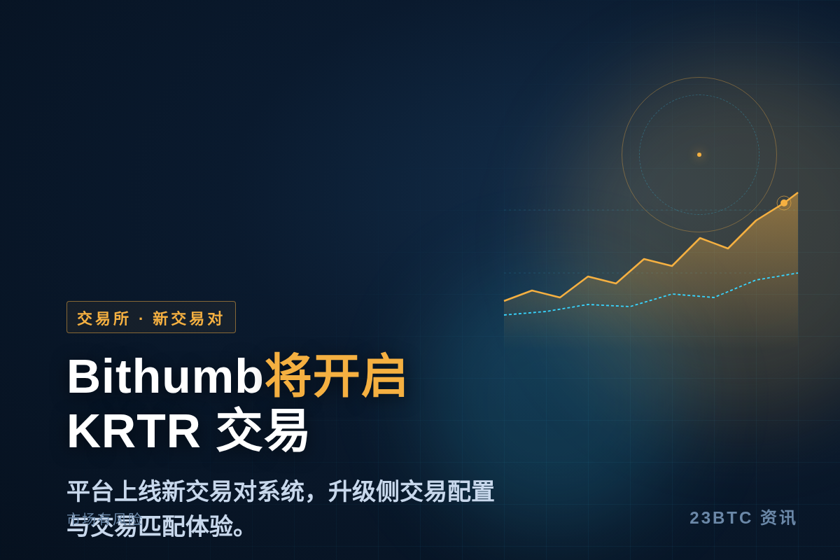Bithumb将开启KRTR交易插图1 Bithumb将开启KRTR交易