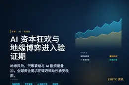 AI资本狂欢与地缘博弈进入验证期