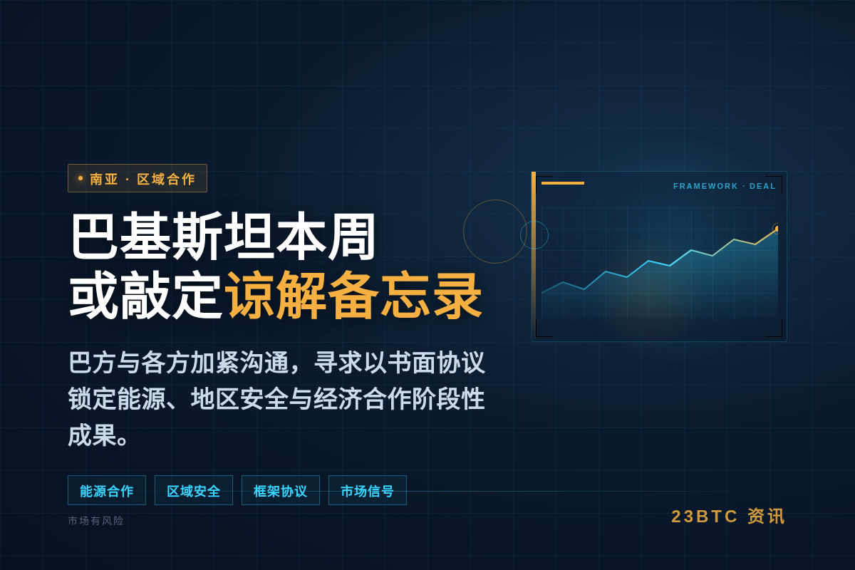 巴基斯坦本周或与各方敲定谅解备忘录插图1 巴基斯坦本周或与各方敲定谅解备忘录