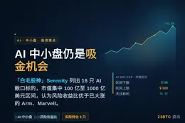 白毛股神：AI中小盘仍是吸金机会