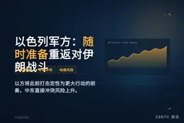 以色列参谋长：随时准备重返对伊朗战斗