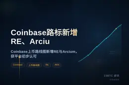 Coinbase路标新增RE、Arciu