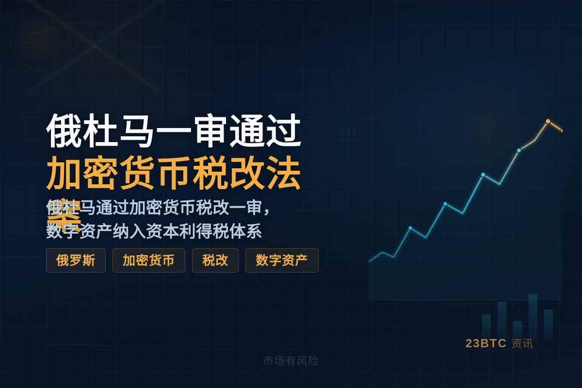 俄杜马一审通过加密货币税改法案
