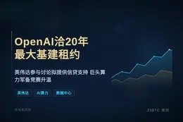OpenAI洽谈20年最大基建租约