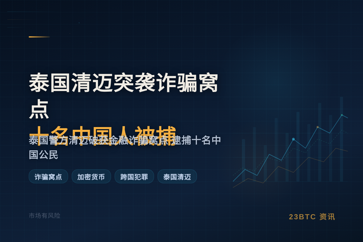 泰国清迈突袭诈骗窝点 十名中国人被捕插图1 泰国清迈突袭诈骗窝点 十名中国人被捕