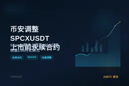 币安调整SPCXUSDT上市前永续合约