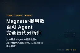 Magnetar拟用数百AI Agent完全替代分析师