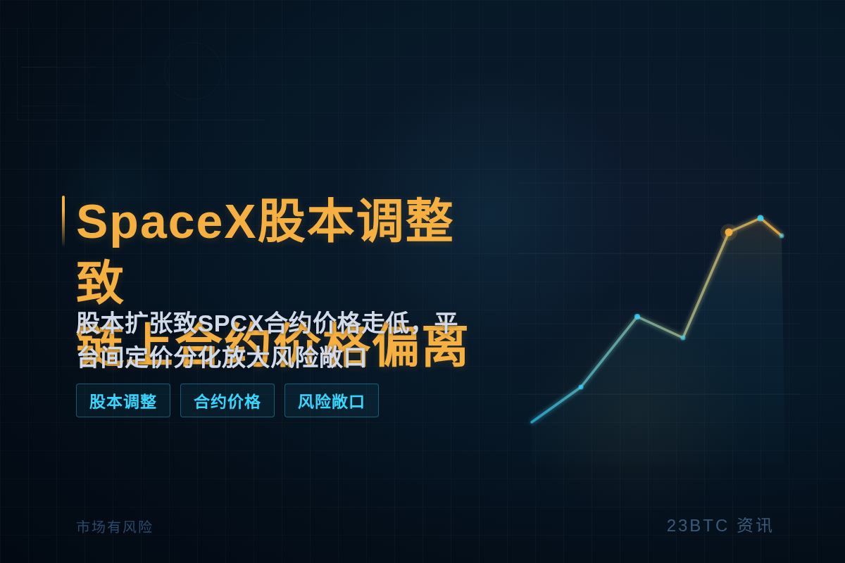 SpaceX股本调整致链上合约价格偏离