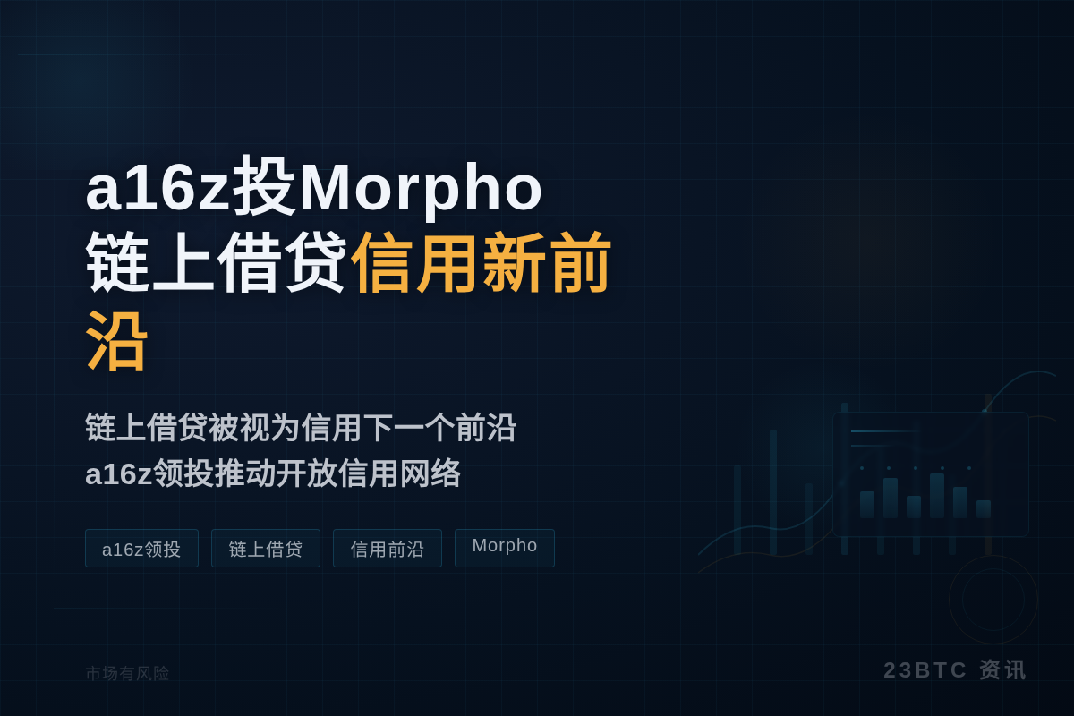 a16z投Morpho链上借贷信用新前沿插图1 a16z投Morpho链上借贷信用新前沿