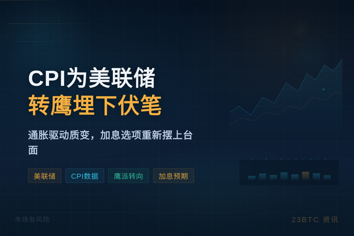 CPI为美联储转鹰埋下伏笔插图1 CPI为美联储转鹰埋下伏笔