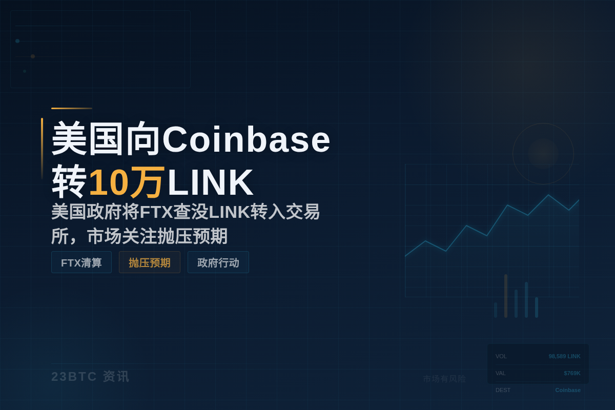 美国向Coinbase转10万LINK插图1 美国向Coinbase转10万LINK
