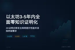 以太坊3-5年内全面零知识证明化