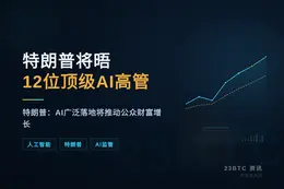 特朗普将晤12位顶级AI高管