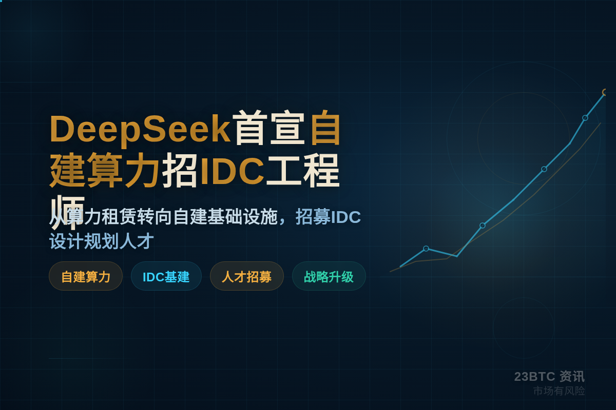 DeepSeek首宣自建算力招IDC工程师插图1 DeepSeek首宣自建算力招IDC工程师