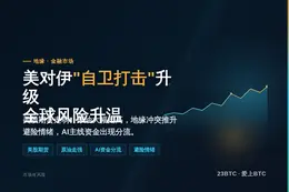 美对伊"自卫打击"升级，全球风险升温