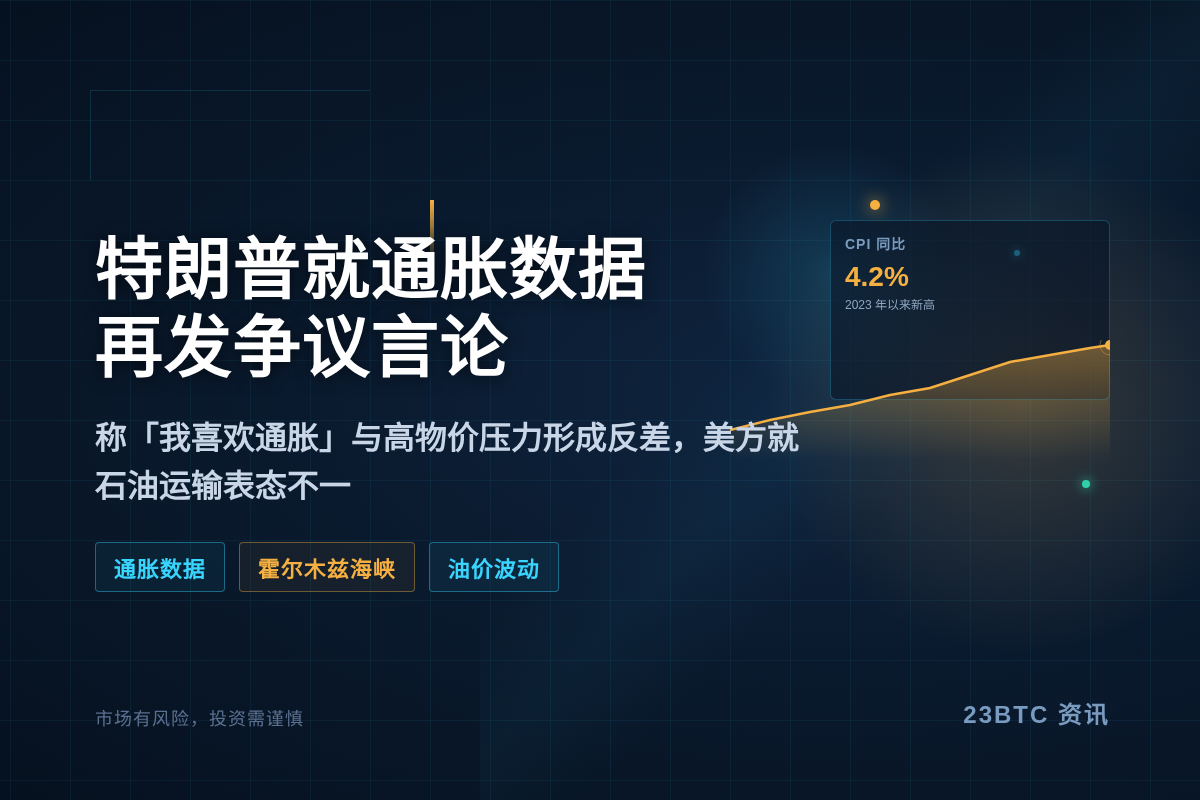 特朗普就最新通胀数据再发争议言论插图1 特朗普就最新通胀数据再发争议言论