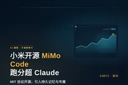 小米开源AI编程助手MiMo Code 跑分超Claude