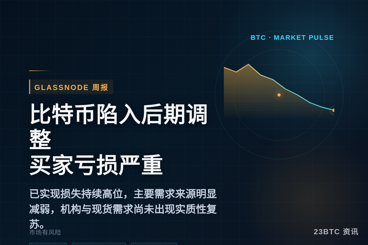 Glassnode周报:比特币后期调整,买家亏损严重插图1 Glassnode周报:比特币后期调整,买家亏损严重