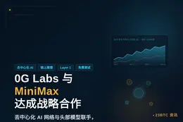 0G Labs与MiniMax达成战略合作