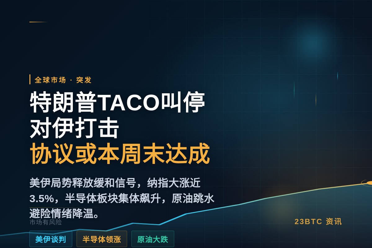 特朗普再次TACO叫停对伊打击,协议或本周末达成插图1 特朗普再次TACO叫停对伊打击,协议或本周末达成