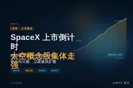 SpaceX IPO在即，太空概念股强势上涨，维珍银河单日暴