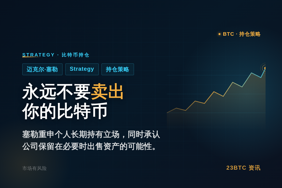 迈克尔·塞勒:永远不要卖出你的比特币插图1 迈克尔·塞勒:永远不要卖出你的比特币