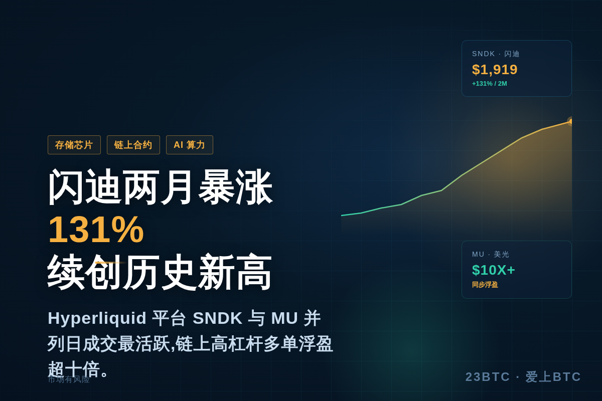 闪迪股价两月暴涨131%续创新高插图1 闪迪股价两月暴涨131%续创新高