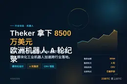 AI机器人公司Theker融资8500万美元，CRV领投
