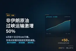 霍尔木兹海峡非伊朗原油运输量激增50%无视封锁
